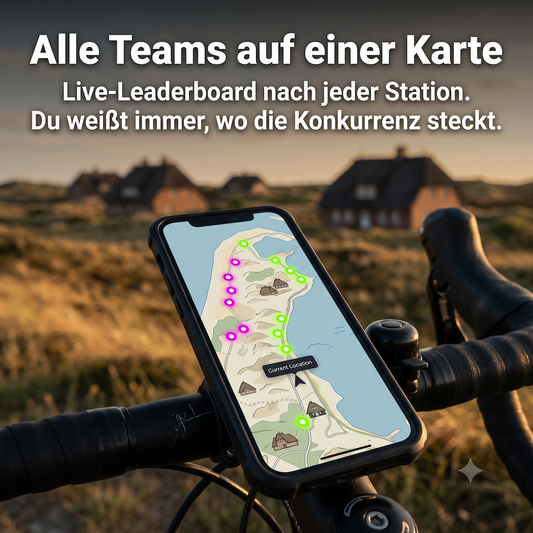 Tams Vermächtnis TEAM RACE | Outdoor Escape Game auf dem Fahrrad | Sylt
