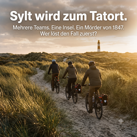 Tams Vermächtnis TEAM RACE | Outdoor Escape Game auf dem Fahrrad | Sylt
