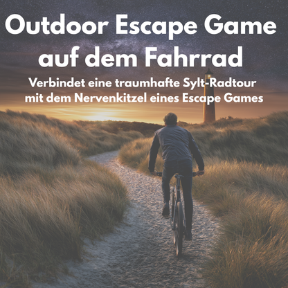 Outdoor Escape Game & Schnitzeljagd auf dem Fahrrad | Sylt